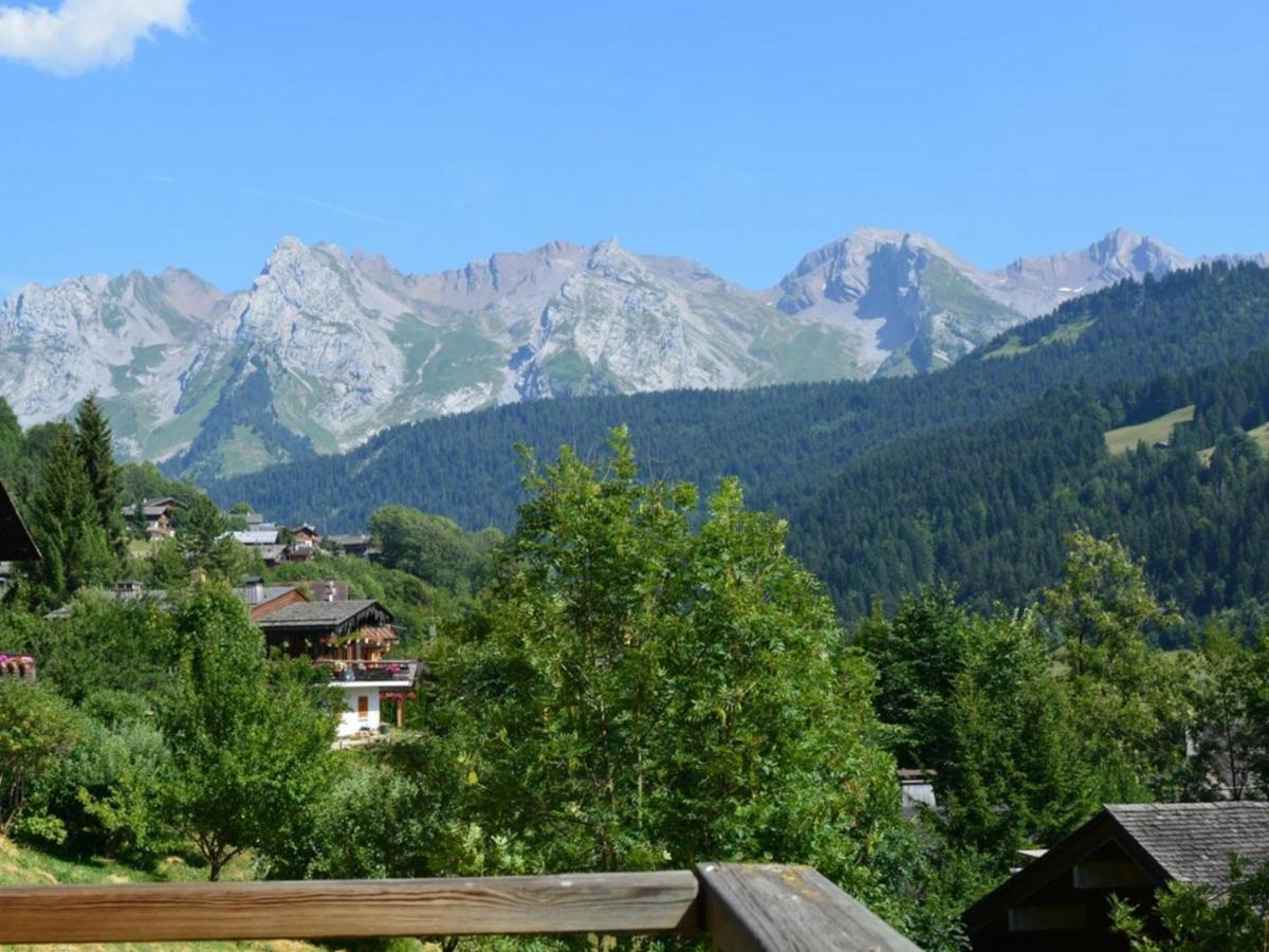 Апартаменты Appt 3 Pieces 6 Pers Avec Cheminee Et Navette Proche Le Grand-Bornand - Fr-1-241-47 Экстерьер фото