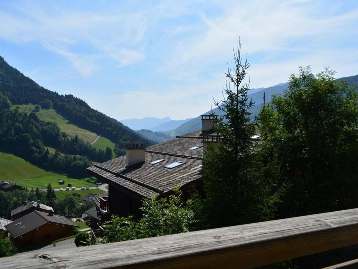 Апартаменты Appt 3 Pieces 6 Pers Avec Cheminee Et Navette Proche Le Grand-Bornand - Fr-1-241-47 Экстерьер фото